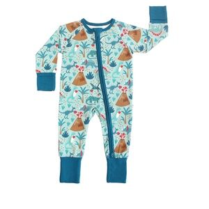 Emerson and Friends Lovasaurus Valentine's Day Dinosaurs Bamboo Pajamas